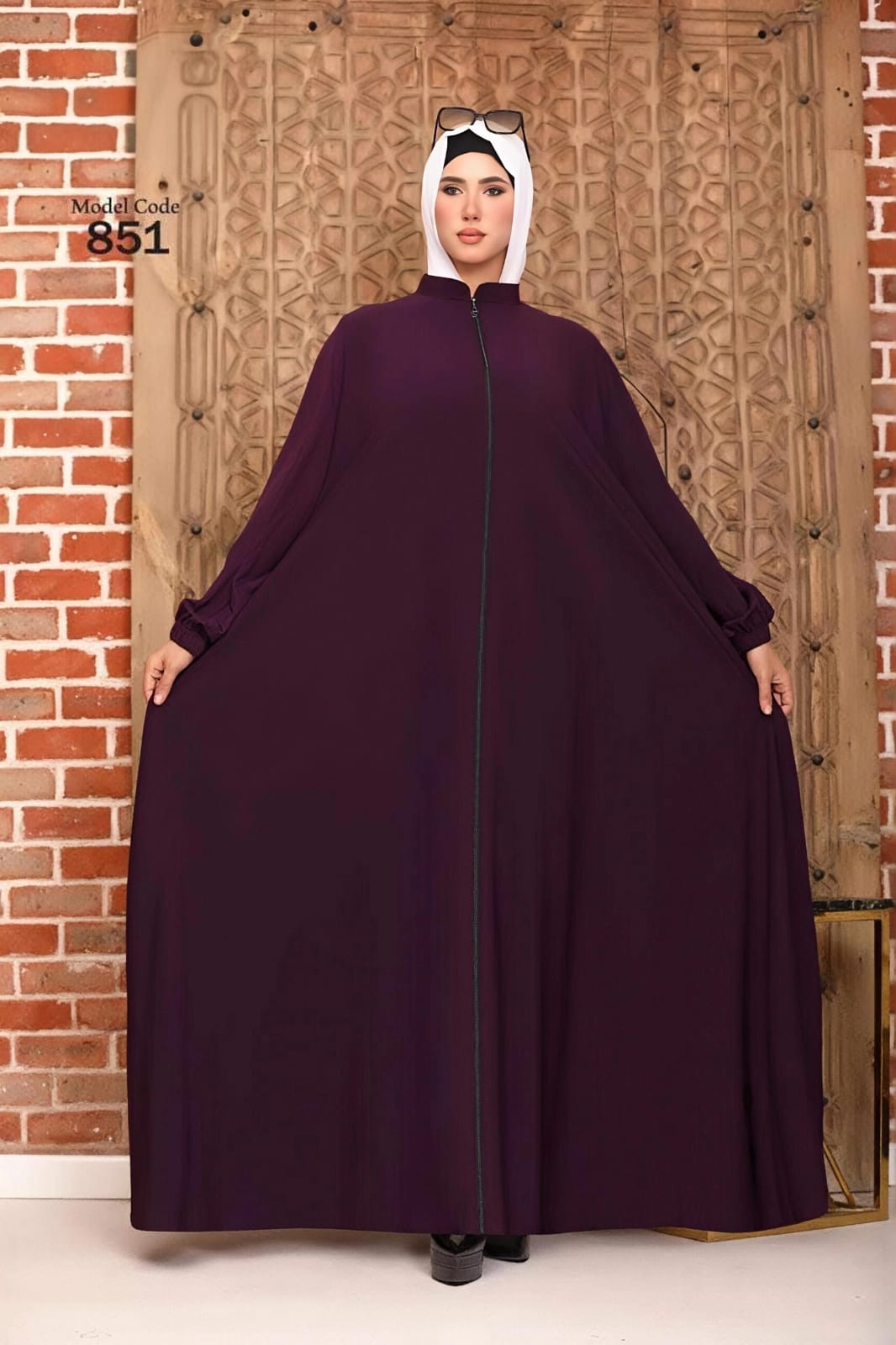 عباية خروج ملونة 02