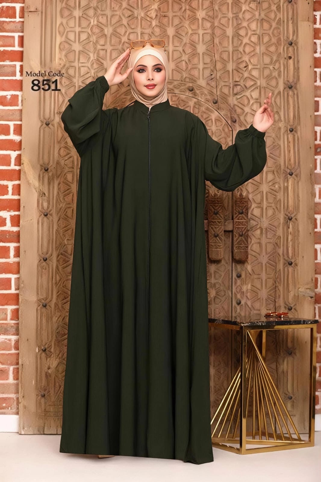 عباية خروج ملونة 03