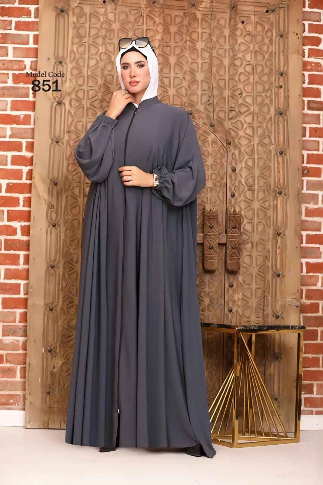 عباية خروج ملونة 04